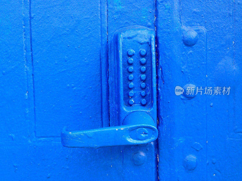 Old Blue Handle with Lock，伦敦